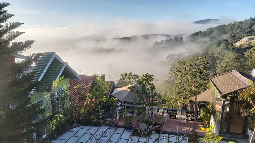 Sweet Home Da Lat Homestay có view thung lũng “đẹp lịm tim”