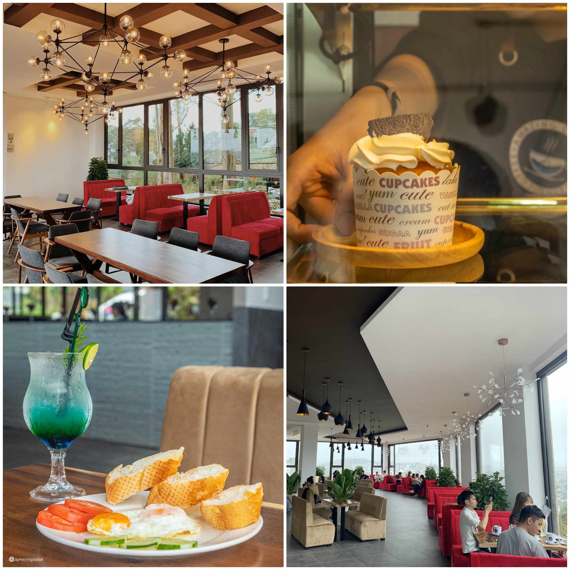 Amazing Coffee – Quán cafe ngắm view sang chảnh nhất nhì Đà Lạt
