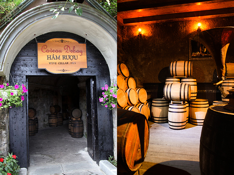Khám phá hầm rượu Debay điểm đến lý tưởng ở Bà Nà Hills - manmo.vn