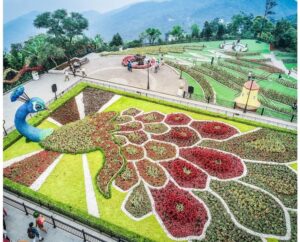 Check in Vườn hoa Le Jardin D’Amour lãng mạn ở Bà Nà Hills