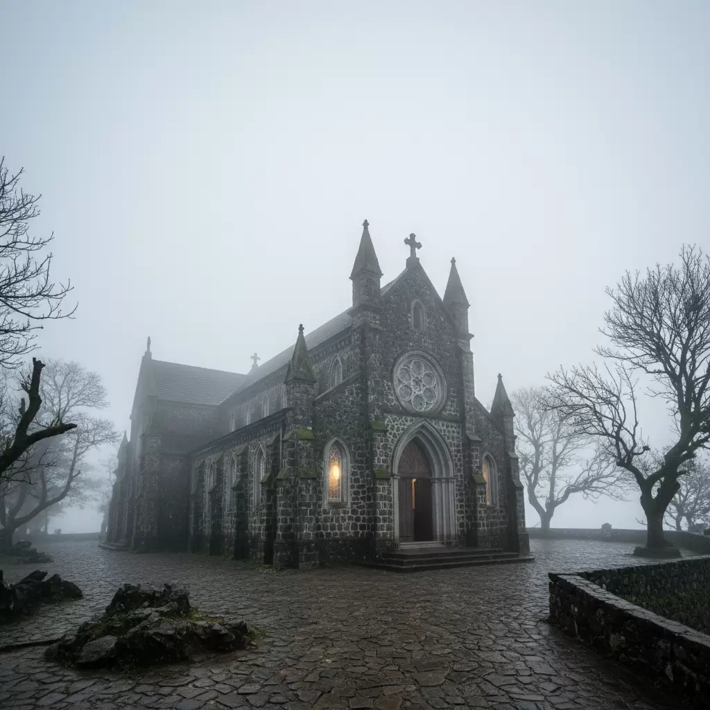 Nhà thờ đá Tam Đảo một công trình kiến trúc cổ kính mang đậm dấu ấn Pháp