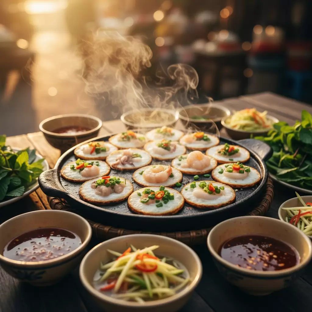 gemini_image_1767074961 Bánh căn món ăn sáng không thể bỏ qua khi đến Phan Rang