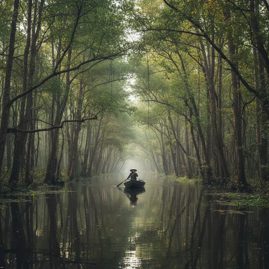 Rừng Quốc gia U Minh Thượng là điểm đến lý tưởng cho du lịch sinh thái và khám phá hệ sinh thái rừng tràm